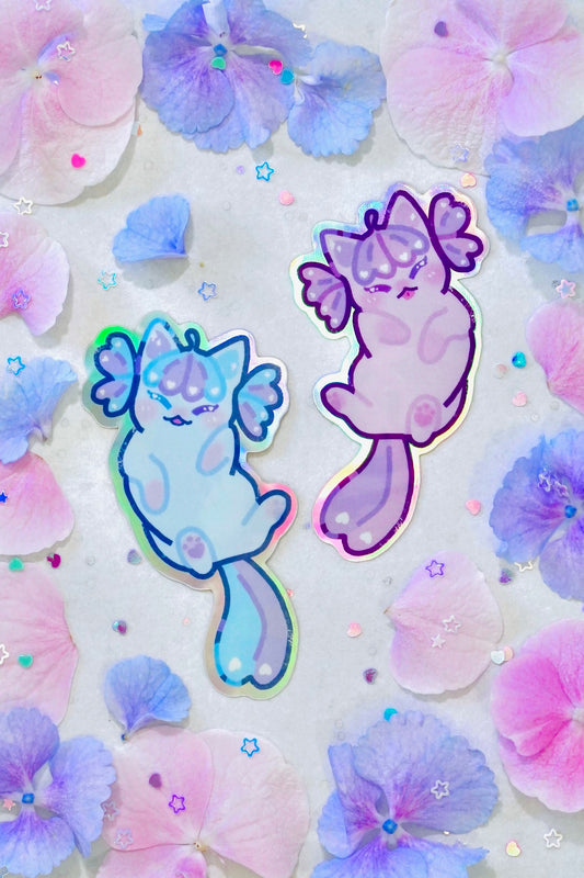 Preorder Magical Hydrangea Nyan-Nyan Duo ✨ Sticker Set